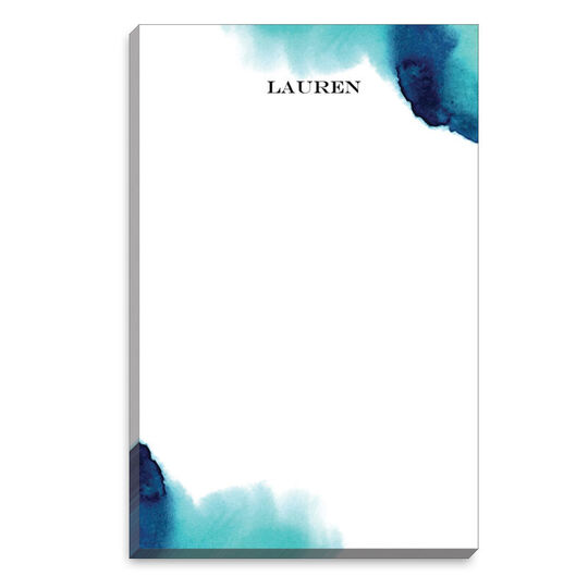 Blue Watercolor Notepads